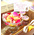 ミニ箱いっぱい切り花(赤系)：4200円