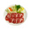 イベリコ豚カタロースしゃぶしゃぶ用スライス 500g：980円