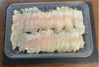 北海道産 ひらめソフトスモークスライス：1917円