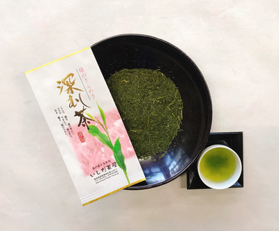 いしだ茶屋のこだわり深蒸し茶100g×6袋【送料無料でお届けします】：3780円