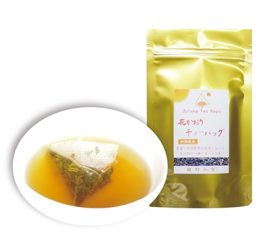 農薬不使用　烏龍花かおりティーバッグ4袋　（2.5ｇ10包入×4袋）：2029円