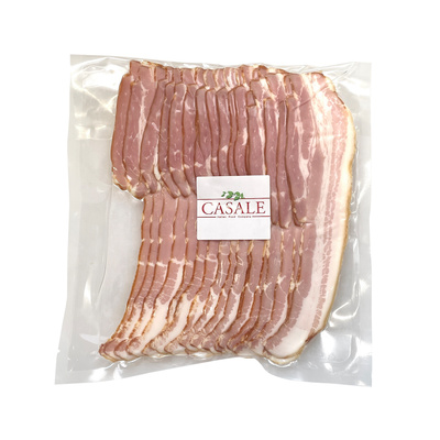 イタリア産パルマ豚のベーコンスライス 500g：960円
