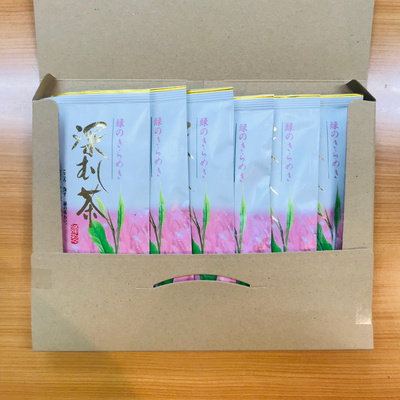 いしだ茶屋のこだわり深蒸し茶100g×6袋【送料無料でお届けします】：3780円