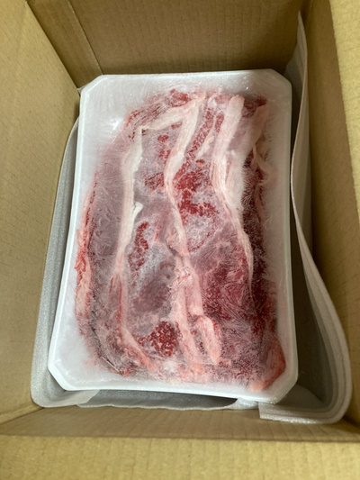 【 数量限定】厳選和牛切り落とし たっぷり500g：2600円